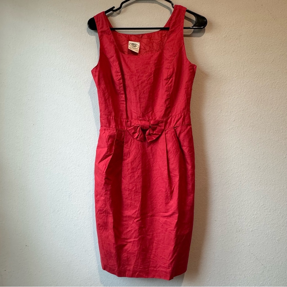 Vintage 1980’s Laura Ashley Red Dress size 6